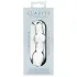 Clarity Utopian Mystique - dildo anal em vidro canelado (transparente)