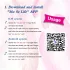 Lonely Winni - Ovo vibratório controlado por app (rosa)