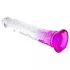 Lonely Lance - dildo com ventosa - silicone lilás transparente