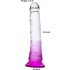 Lonely Lance - Dildo com ventosa (roxo-transparente)