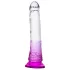 Lonely Lance - dildo com ventosa - silicone lilás transparente