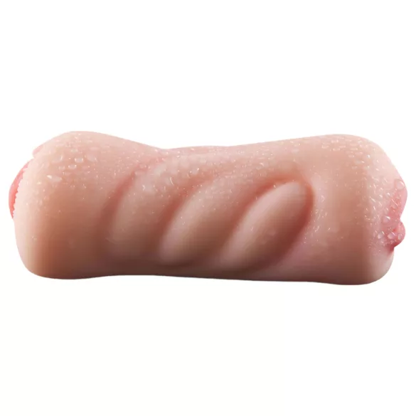 Lonely - masturbador 2 em 1 vagina e boca - silicone cor natural