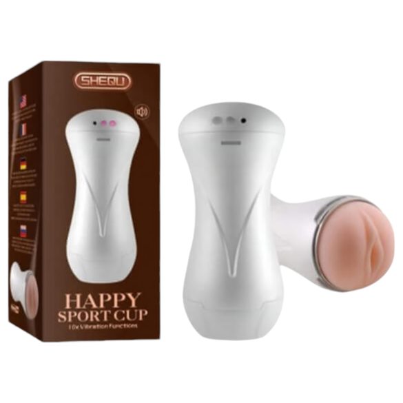 Lonely Happy - Branca, vibrante e gemida para prazer absoluto!