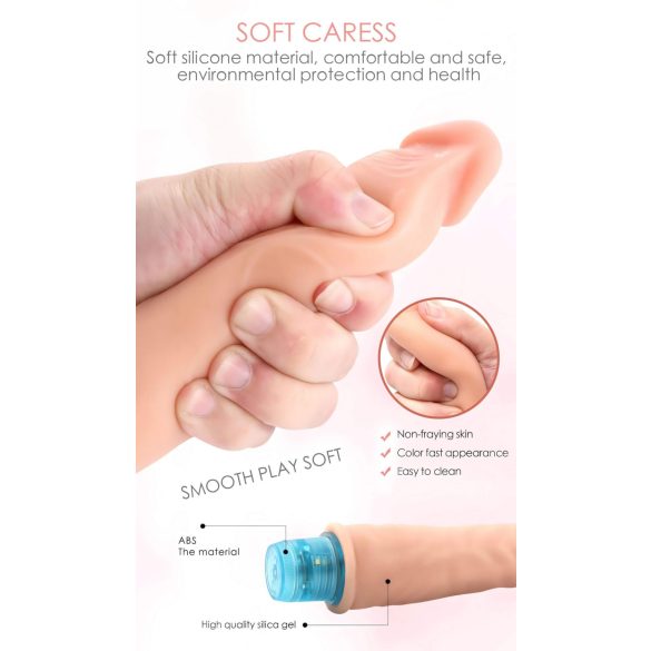 Lonely Max - vibrador realístico (17cm) - natural