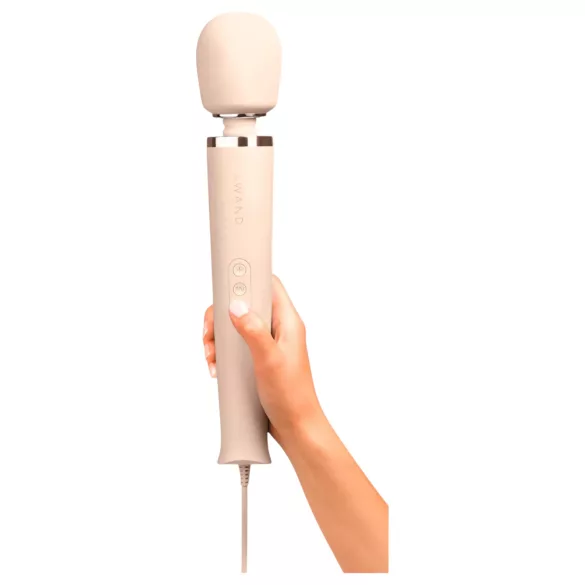 le Wand - vibrador massageador recarregável elétrico - bege