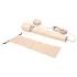 le Wand - vibrador massageador recarregável elétrico - bege