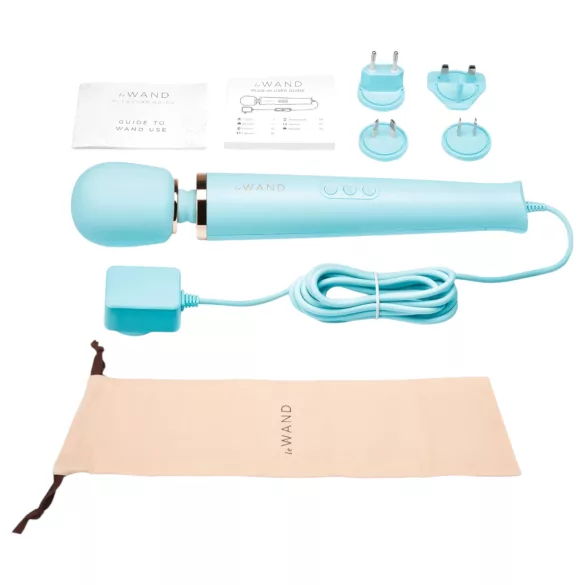 le Wand - vibrador massageador elétrico exclusivo - azul