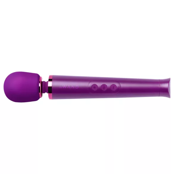 le Wand Petite - massageador vibrador recarregável - silicone roxo