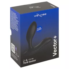 We-Vibe Vector+ - Vibrador anal com controlo por app (preto)