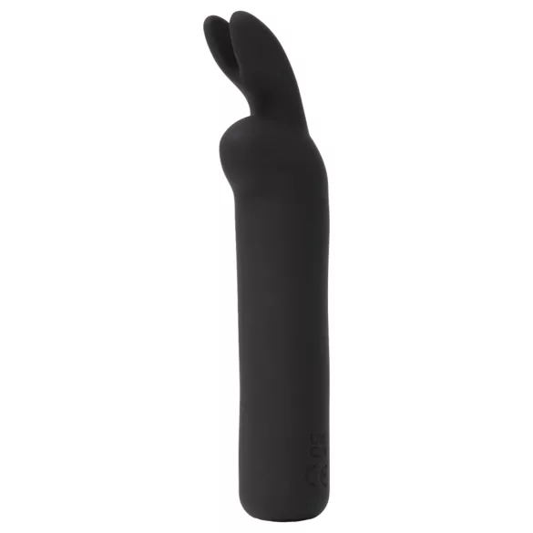 Happyrabbit - vibrador bullet recarregável com orelhas de coelho - preto