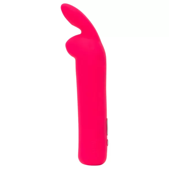 Happyrabbit - mini vibrador bullet recarregável com orelhas de coelho - rosa