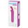 Happyrabbit Bullet - Vibrador Recarregável com Orelhas (Roxo)