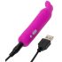 Happyrabbit Bullet - Vibrador Recarregável com Orelhas (Roxo)