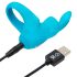 Anel Vibratório Recarregável Happyrabbit - Azul