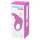 Happyrabbit - anel peniano vibratório recarregável - silicone roxo