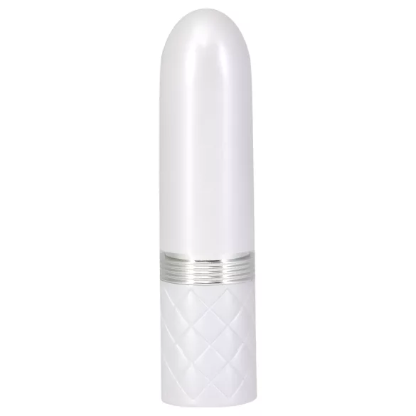 Pillow Talk Lusty - vibrador língua recarregável - silicone rosa