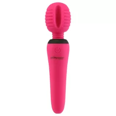   PalmPower - vibrador massageador recarregável - silicone rosa
