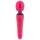 PalmPower - vibrador massageador recarregável - silicone rosa
