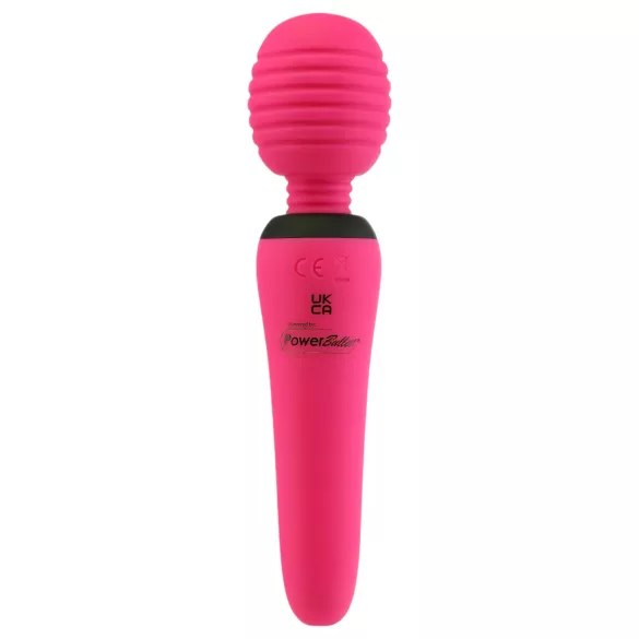 PalmPower - vibrador massageador recarregável - silicone rosa