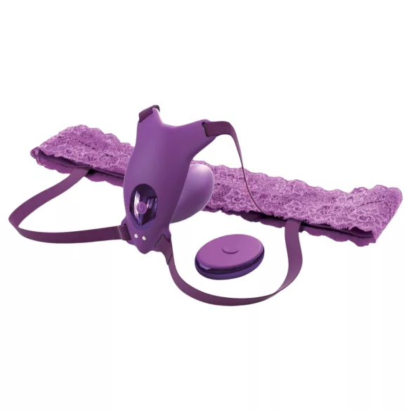 Pipedream Fantasy For Her - vibrador de ponto G embutido e utilizável (roxo)