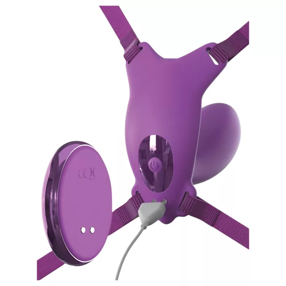 Pipedream Fantasy For Her - vibrador de ponto G embutido e utilizável (roxo)