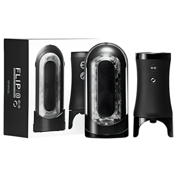 TENGA Flip 0 Eletrônico - Masturbador Automático (preto)