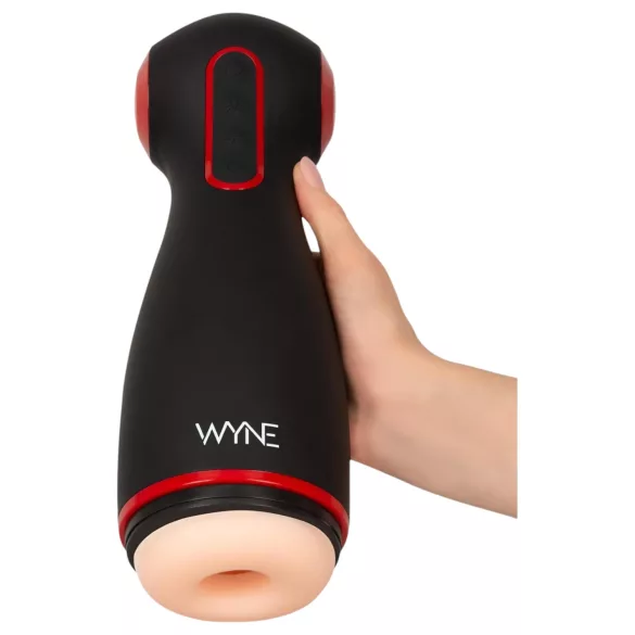 WYNE 06 - masturbador vibratório e sucção recarregável - preto
