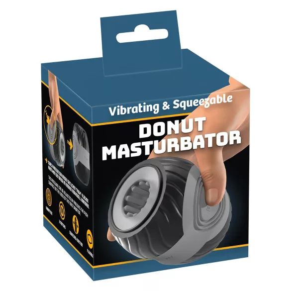 You2Toys - masturbador masculino com 2 motores - cinza