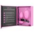 b-vibe heart - vibrador anal rosa com controle remoto recarregável