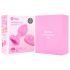 b-vibe heart - vibrador anal rosa com controle remoto recarregável
