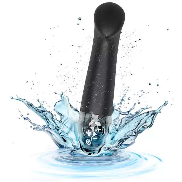 mystim - vibrador eletroestimulador ponto G - recarregável - preto