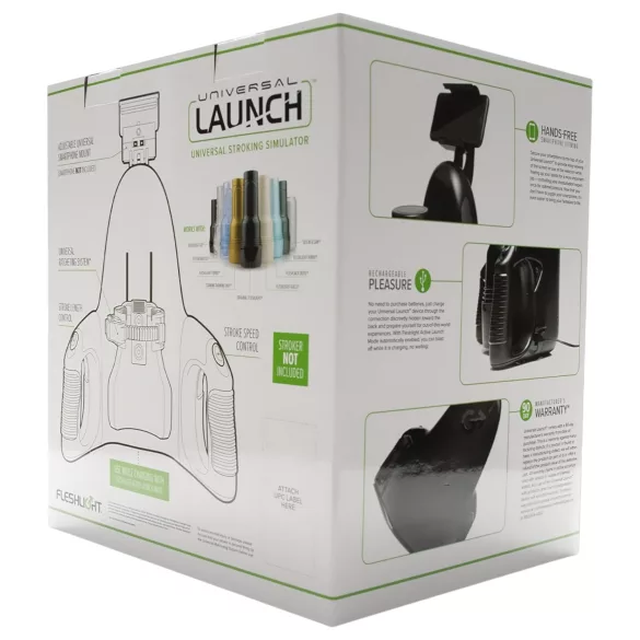 Fleshlight - adaptador para masturbador universal - preto