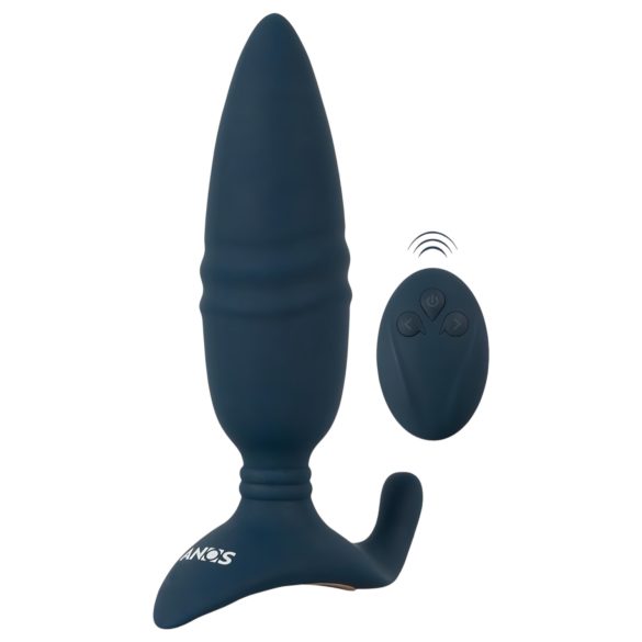 ANOS - vibrador anal impulsor radio (azul)