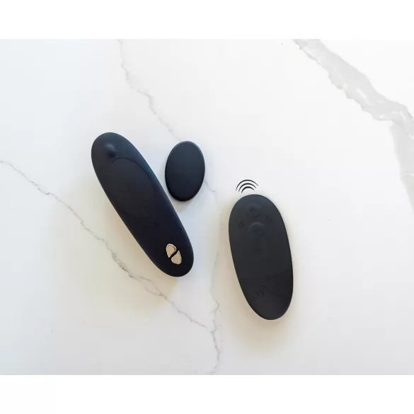 We-Vibe Moxie+ - Vibrador de clitóris com controlo por app e comando remoto (preto)