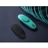 We-Vibe Moxie+ - Vibrador inteligente para clitóris com controle remoto (turquesa)