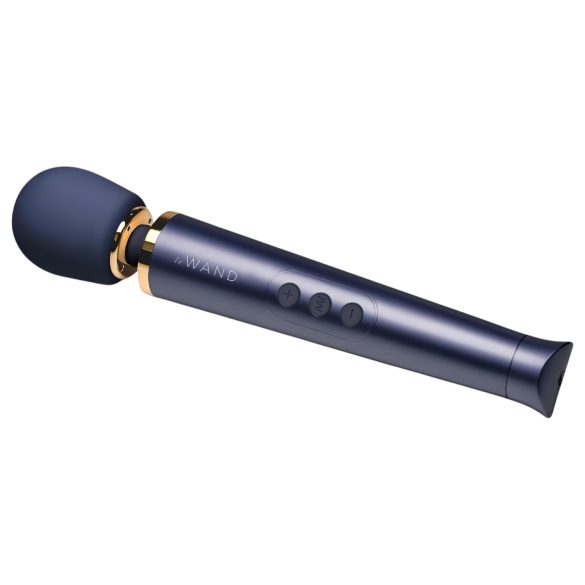Le Wand Petite - vibrador massageador exclusivo recarregável (azul)