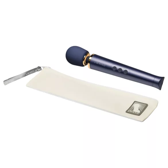 Le Wand Petite - vibrador massageador recarregável - azul