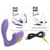 ROMP Reverb - Vibrador 2 em 1 com ondas de ar e ponto G (roxo)