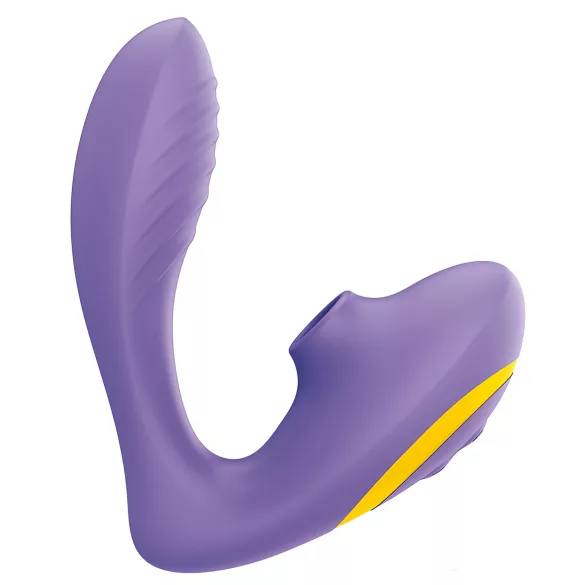 ROMP Reverb - vibrador ponto G e sucção clitóris 2 em 1 - silicone lilás
