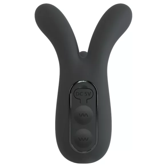 Smile - vibrador ponto G e próstata - controle remoto - silicone preto