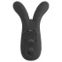 Smile - vibrador ponto G e próstata - controle remoto - silicone preto