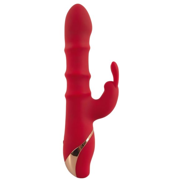 You2Toys Rabbit - Vibrador Dual com Anel Mágico (Vermelho)