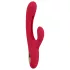 Smile - vibrador clitóris com língua - recarregável - silicone vermelho