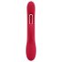 Sorriso - Vibrador com braço de estimulação e língua (vermelho)