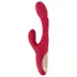 Smile - vibrador clitóris com língua - recarregável - silicone vermelho