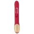 Sorriso - Vibrador com braço de estimulação e língua (vermelho)