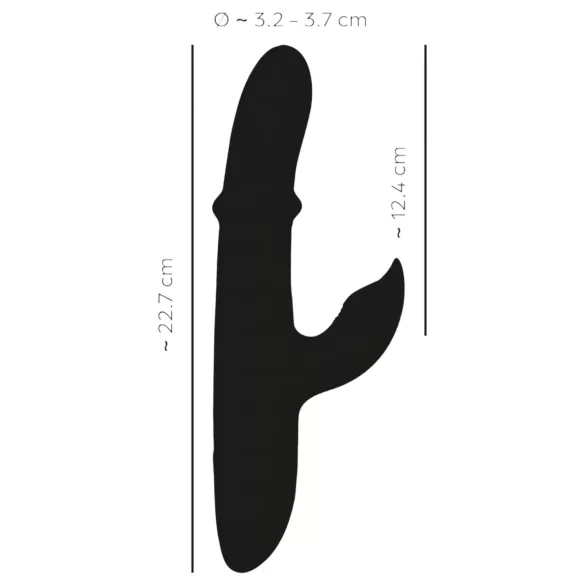 You2Toys - vibrador rabbit com anel - silicone turquesa