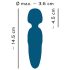 You2Toys Petite - vibrador massajador recarregável (azul)