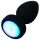 ANOS - plug anal vibratório e luminoso (preto)