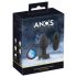 ANOS - plug anal vibratório e luminoso (preto)